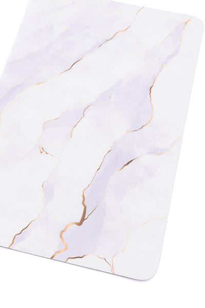 Say No More Luxury desk pad in White Marble-Womens-Authentically Radd Women's Online Boutique in Endwell, New York