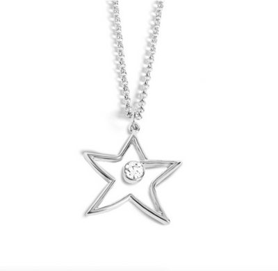 Silver Star Necklace-Accessories-Authentically Radd Women's Online Boutique in Endwell, New York