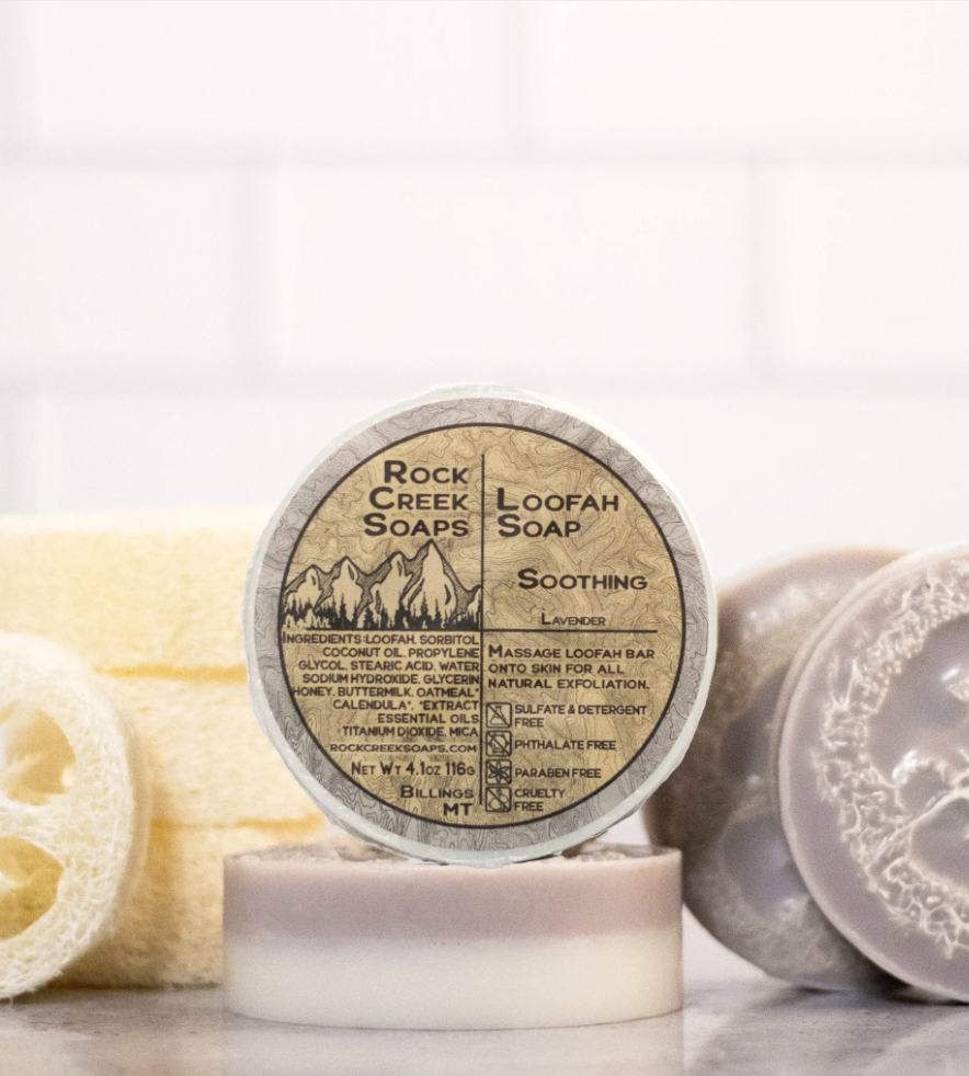 LOOFAH SOAP - Soothing-Beauty-Authentically Radd Women's Online Boutique in Endwell, New York