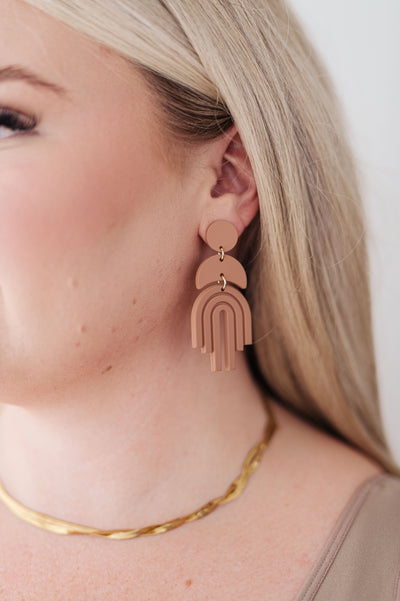 This Promise Earrings in Brown-Womens-Authentically Radd Women's Online Boutique in Endwell, New York