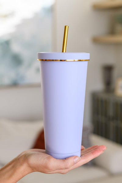 Total Eclipse Tumbler In Lilac-Home & Decor-Authentically Radd Women's Online Boutique in Endwell, New York