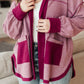 Two Hearts Jacket In Plum-Womens-Authentically Radd Women's Online Boutique in Endwell, New York