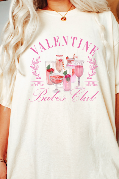VALENTINES BABE TEE (COMFORT COLORS)-Authentically Radd Women's Online Boutique in Endwell, New York