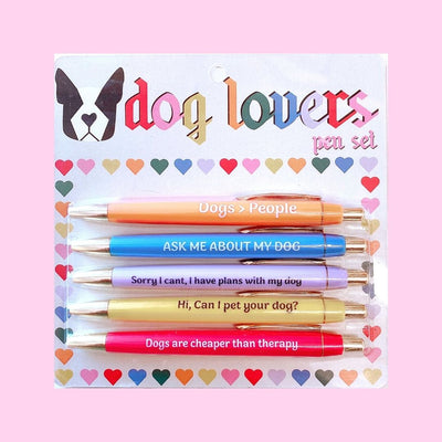 Dog Lovers Pen Set-Pen-Authentically Radd Women's Online Boutique in Endwell, New York