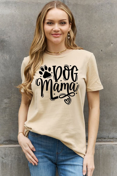Simply Love Full Size DOG MAMA Graphic Cotton T-Shirt-Authentically Radd Women's Online Boutique in Endwell, New York