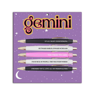 Gemini Pen Set-Pens-Authentically Radd Women's Online Boutique in Endwell, New York