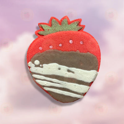 Chocolate Covered Strawberry Bath Bomb-Authentically Radd Women's Online Boutique in Endwell, New York