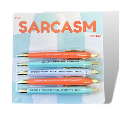 Sarcasm Pen Set-Pens-Authentically Radd Women's Online Boutique in Endwell, New York