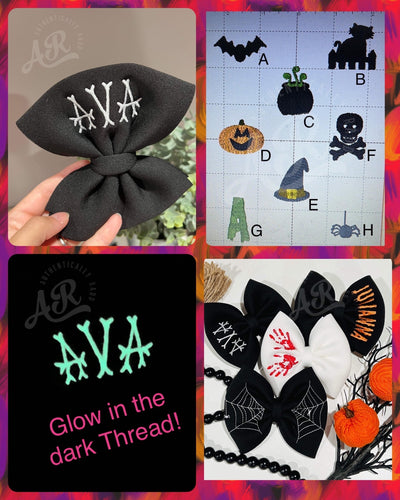 Custom Spooky bow order-Authentically Radd Women's Online Boutique in Endwell, New York