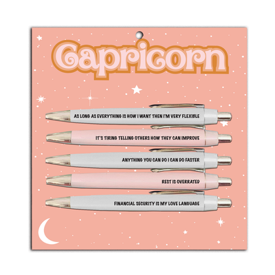 Capricorn Pen Set-Pens-Authentically Radd Women's Online Boutique in Endwell, New York